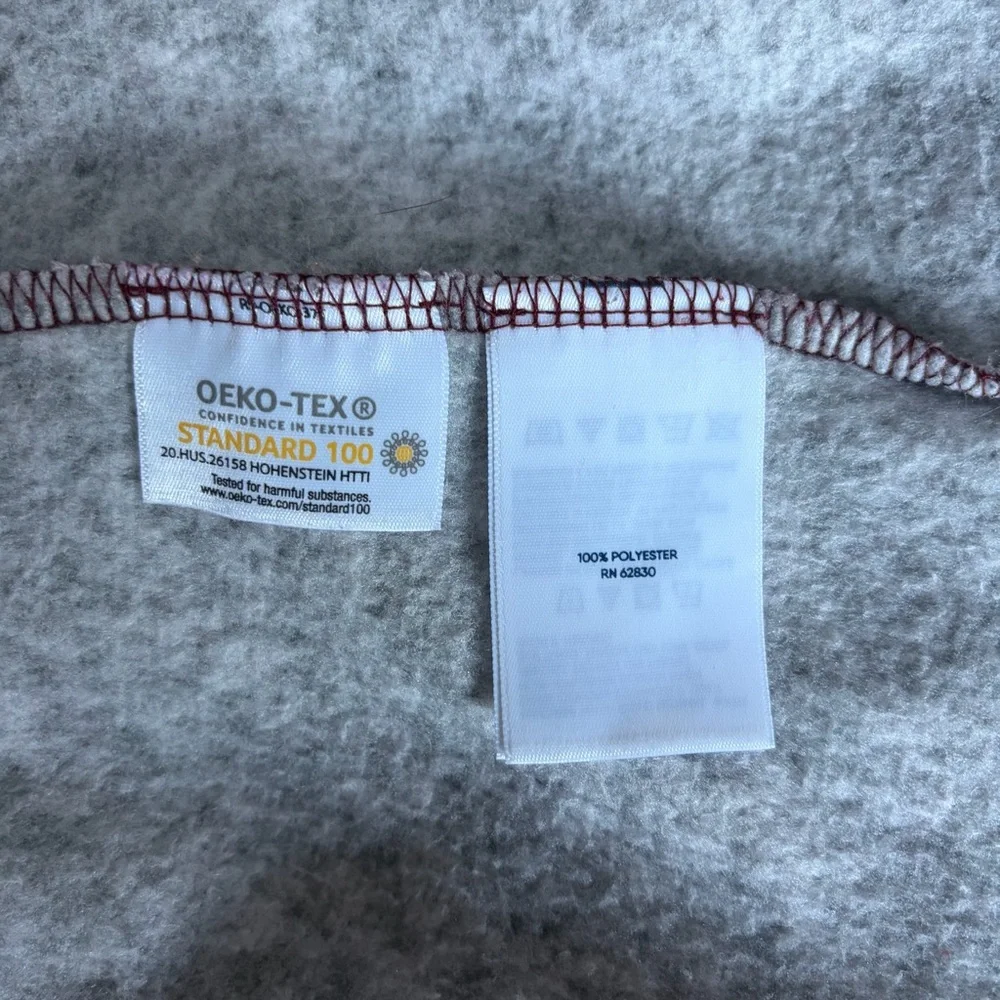 Lands' End Burgundy‎ Herringbone Blazer Size XL EUC